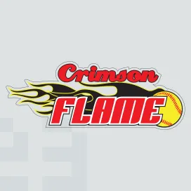 Crimson flame softball